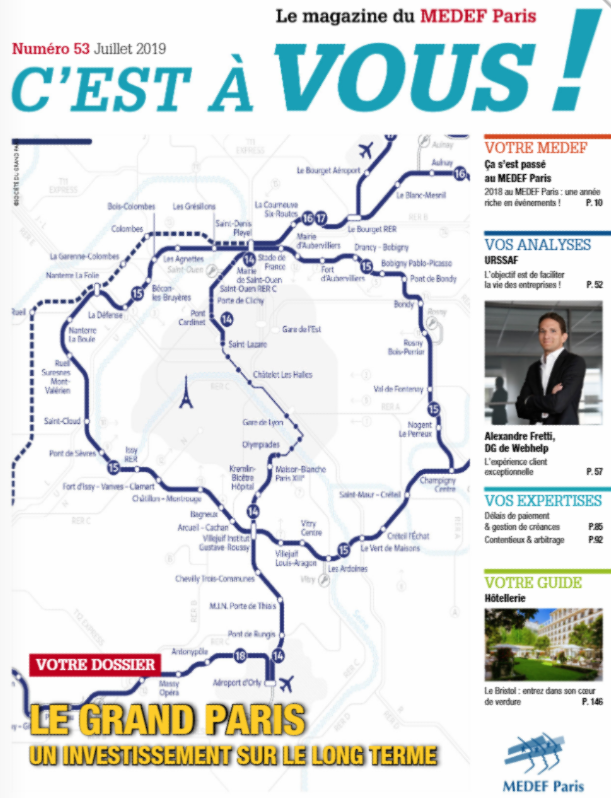 Magazine "C'est à vous!" Avril 2019